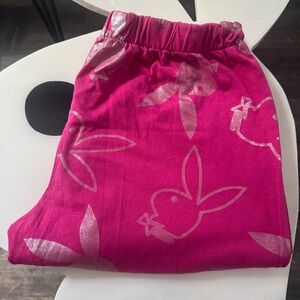 Playboy y2k bunnies pink pants